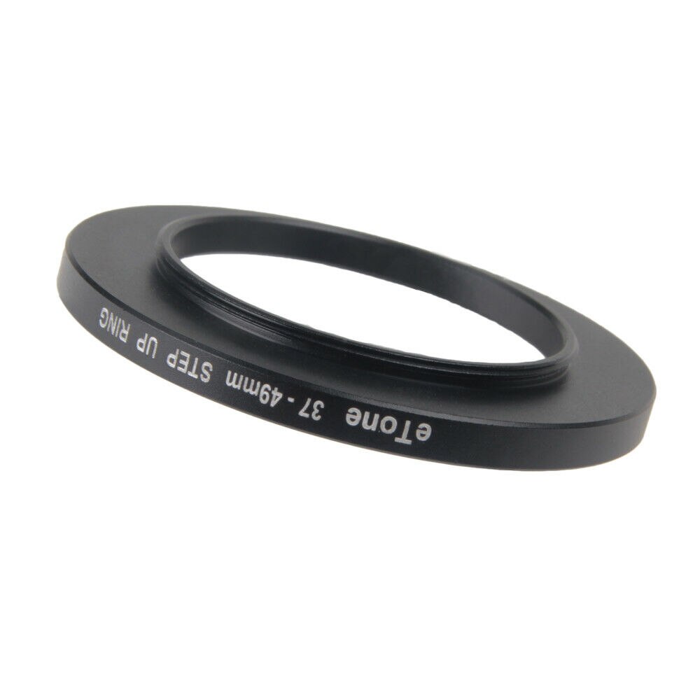 ETone 37-49mm adaptateur de lentille en métal bague filtrante 37mm lentille à 49mm accessoire