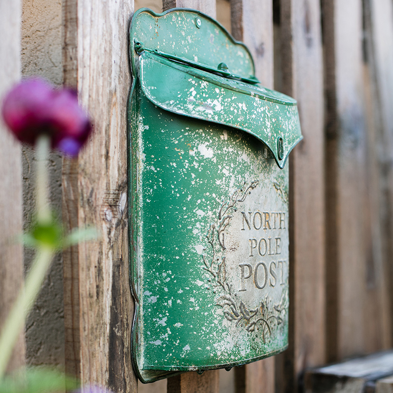 outdoor metal rustic mailbox post designs