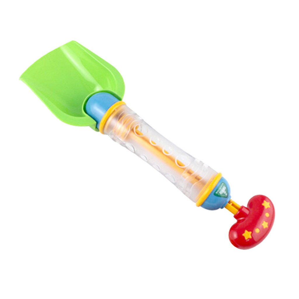 Plastic Strand Zand Speelgoed 2In1 Kids Water Guns Zomer Zwemmen Water Sprinklers Met Zand Graven Schop Hark Kinderen Bad Speelgoed: A