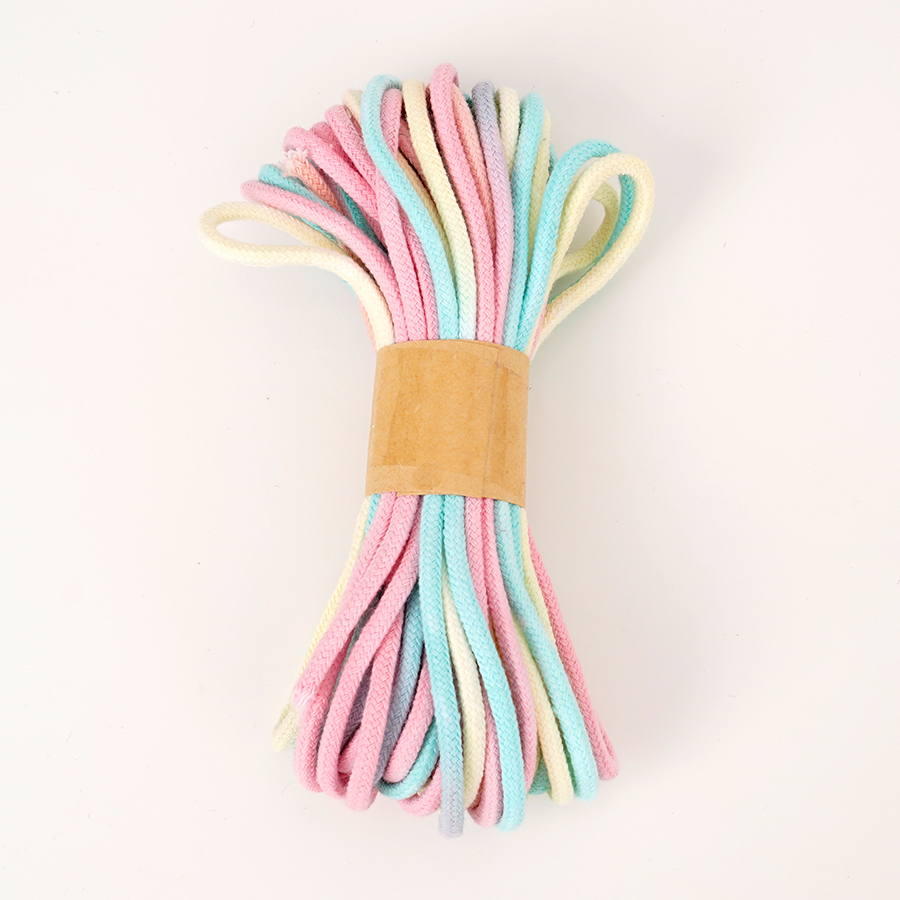 1 szt. 3mm Gruby Gradientowy Tęczowy Sznurek Bawełniany 10M Kolorowy Pleciony Sznurek robić DIY Biżuterii Makramy Bransolet Naszyjników i Rękodzieła: Antyczne srebro