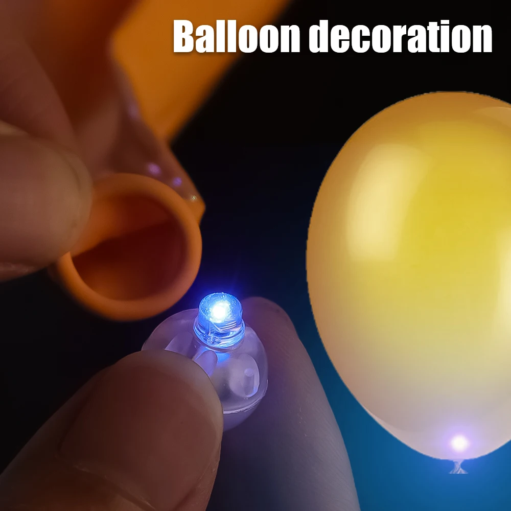 Mini LED Runde Ballon Lichter Farbige Leucht Blitz Becher Ball Lampe Laterne Licht Für Weihnachten Hochzeit Party Dekor