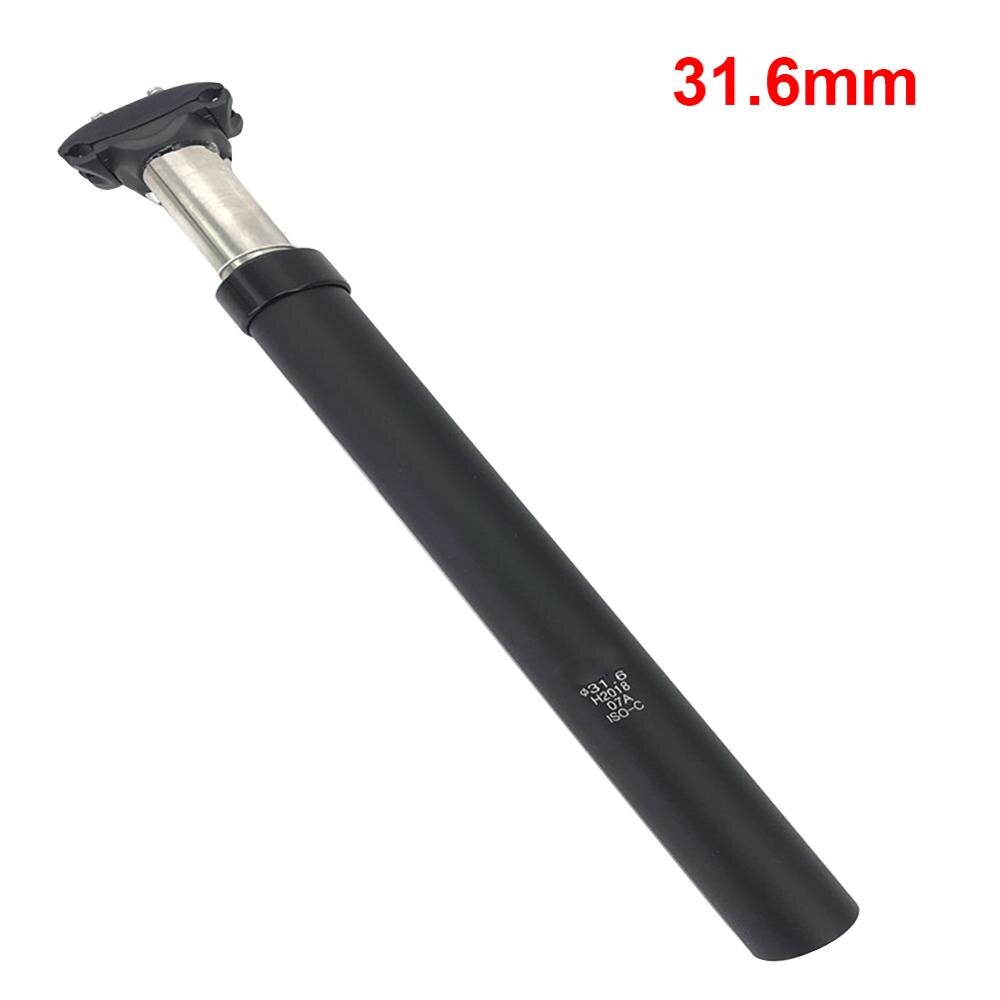 27.2mm/31.6mm Mountain Bike Bicycle Suspension Seat Tube MTB Setback Shock Absorber Damping Suspension Bicycle Seat post: Black 31.6mm