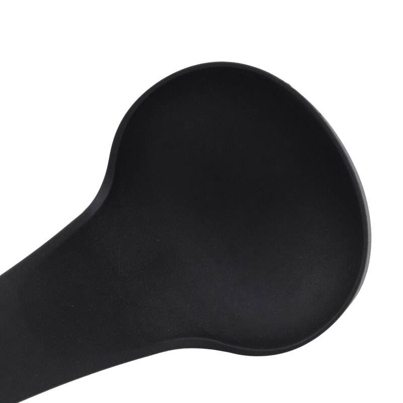 Nylonowa zupa łyżka robić sałatek nowy żółty długa rączka owsianka łyżka z tacą zastawa stołowa 2020 kadzi naczynia kuchenne narzędzia kuchenne