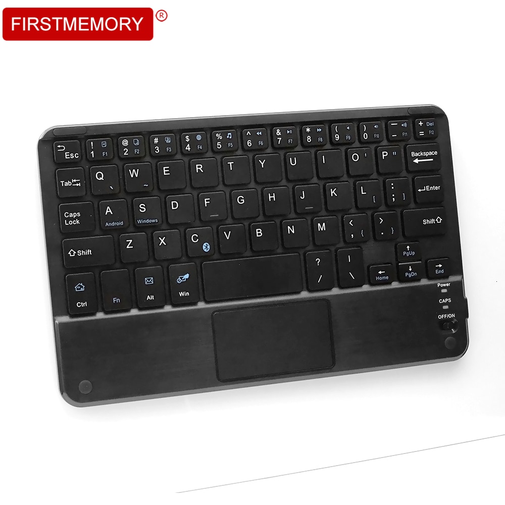 Wireless Bluetooth Keyboard With Touchpad 9/8 Inch Keyboard Wireless Mini Bluetooth Keyboard For PC Tablet Laptop Computer