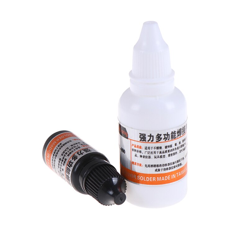 1pc Stainless Steel Flux Soldering Stainless Steel Liquid Solders Water Durable Liquid Solders 15ml 35ml 50ml