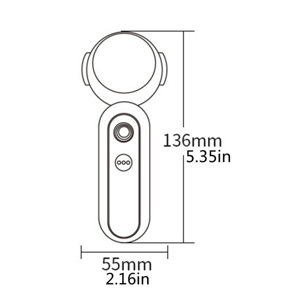 Draagbare Lucky Cat Vochtmeter Luchtbevochtiger Mechanische Nano Ionische Gezicht Hydraterende Ultrasound Thuisgebruik