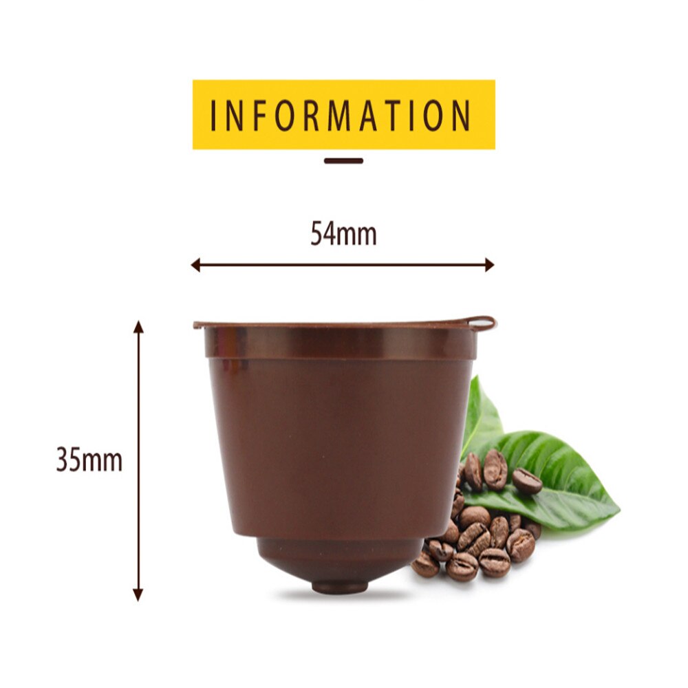 Uudelleen käytettävät täytettävät kapselit nescafe-kapselit capsula dolce gusto koneet keitin nespresso kahvikapseli kapselit kuppi cafeteira