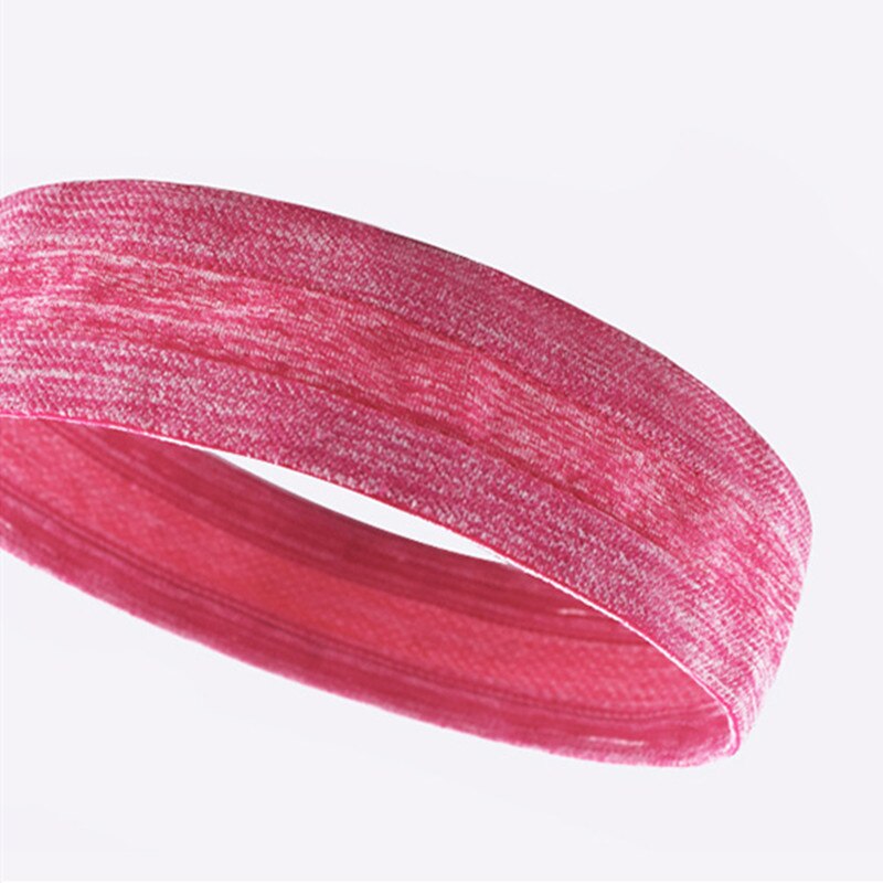 Sport Goederen Haar Lint Mannen Hoofdband Bandage Voor Running Accessoires Zweetband Voor Fietsen Elastische Band Voor Fitness Haarband: Red