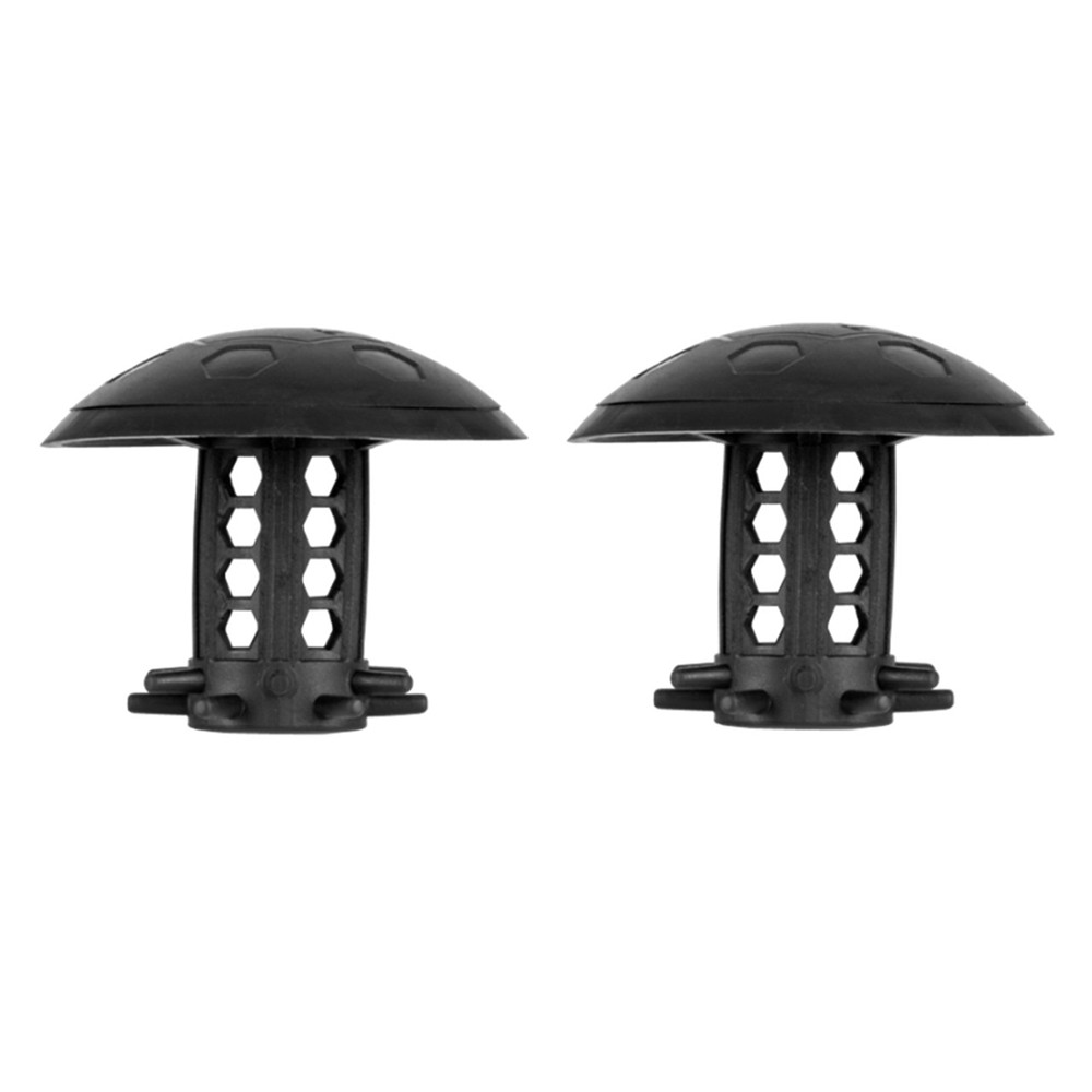 2PACK TXM Drain Hair Catcher Bathtub/Sink Drain Hair Catcher,2 in 1 Bathtub Drain Protector for Shower: black