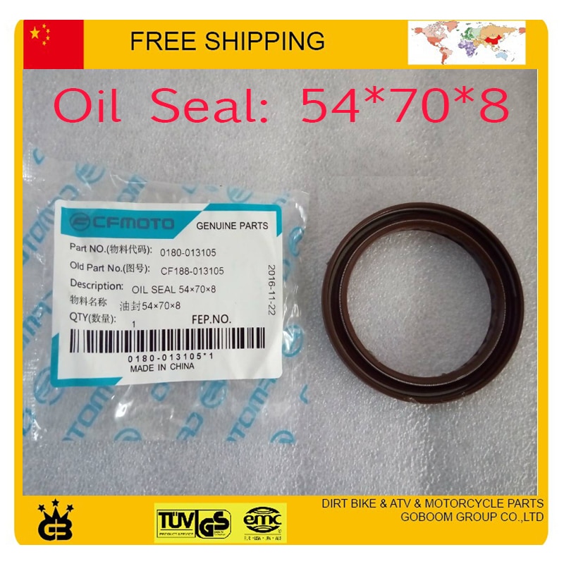 cfmoto 250cc 500cc 800cc atv quad buggy cf500 x8 oil seal 54*70*8 crankshaft gear CVT output ccessories