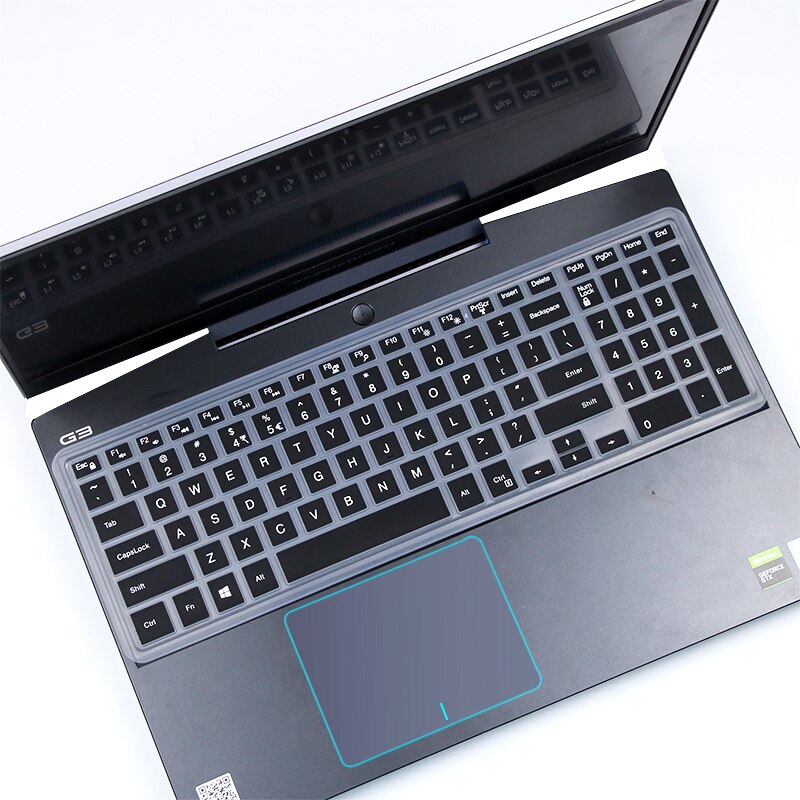 laptop Keyboard Cover Protector For Dell G3 G5 G7 15 Series,15.6" Dell G3 15 3500 3590 3579 G5 5500 5590 G7 17 7590 G7790 17.3": black