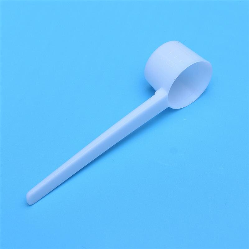 Cuillère doseuse à café en plastique 5g, 10 pièces, pour lait en poudre, assaisonnement liquide, rechargeables, réutilisables, cuillères compatibles (blanches)