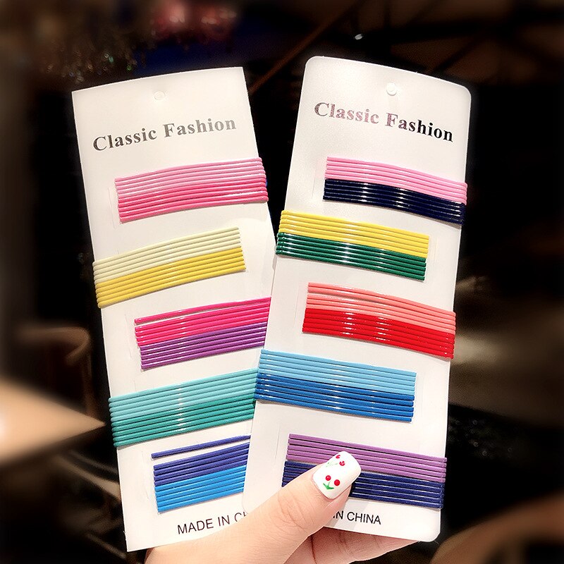 50pcs Headwear For Girls kinds Hairpin 8 Style colorful Children Kid Hair Accessories Hairgrip