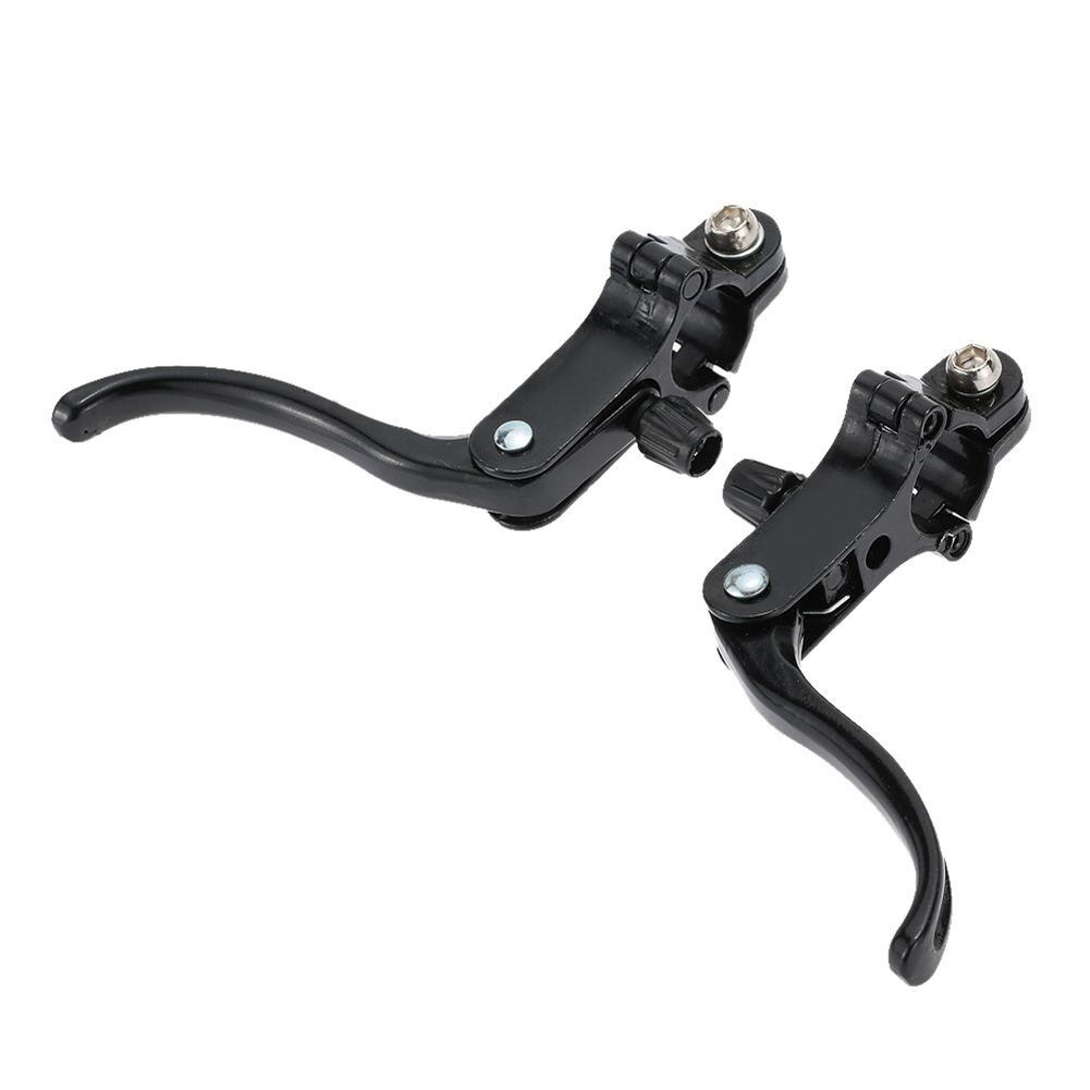 1 Pair Bicycle Brake Levers Aluminium Alloy Mountain Road Bicycle Bike Handle Left Right Brake Levers Easy to Install