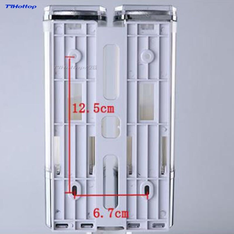 B Wall Mounted Shampoo Soap Sanitizer Dispenser Single / Double