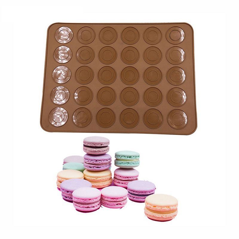 Macaron Wall Line Grain Shape Silicone Mold Printing Texture Mat Bakeware Fondant Mold Baking Decor Mold^*