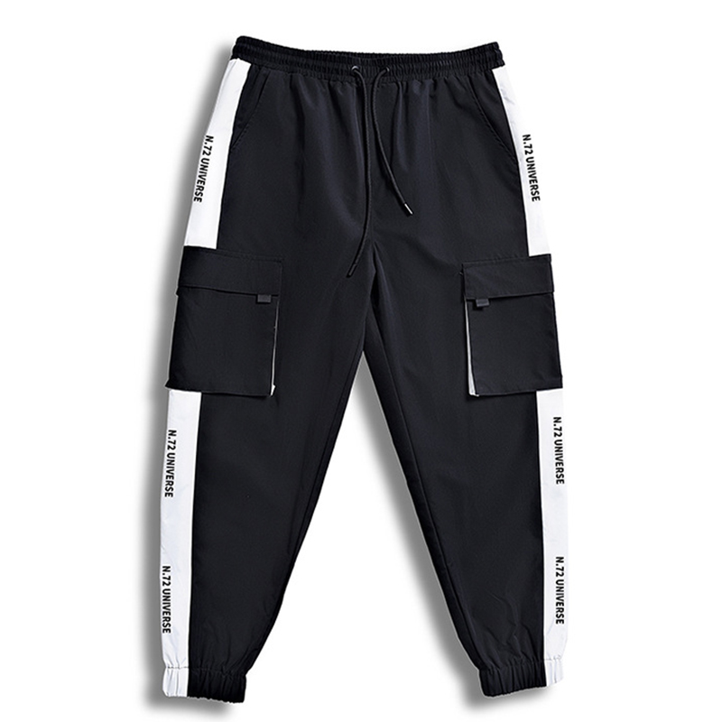 Miesten lenkkeilyhousut miesten tasku miehet hip-hop rento syksy nuorten urheiluhousut iso koko iso 5xl 6xl 7xl: 5xl