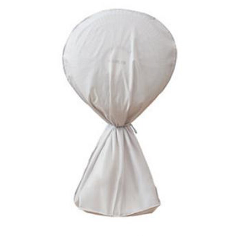 Fan Cover PEVA All-in-One Waterproof Anti-dust Fan Storage Bag Protective Cover With Zipper: gray S