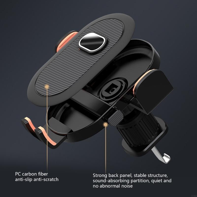 37MA Car Vent Telefoonhouder Air Vent Clip Houder, Universele Stand Handsfree voor Smartphone GPS