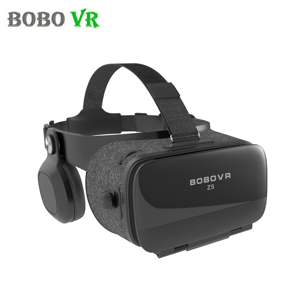 BOBOVR Z5 VR Virtual Reality Headset Box Stereo Wireless 3D VR Glasses for IOS Android Smart Phone Bluetooth Controller