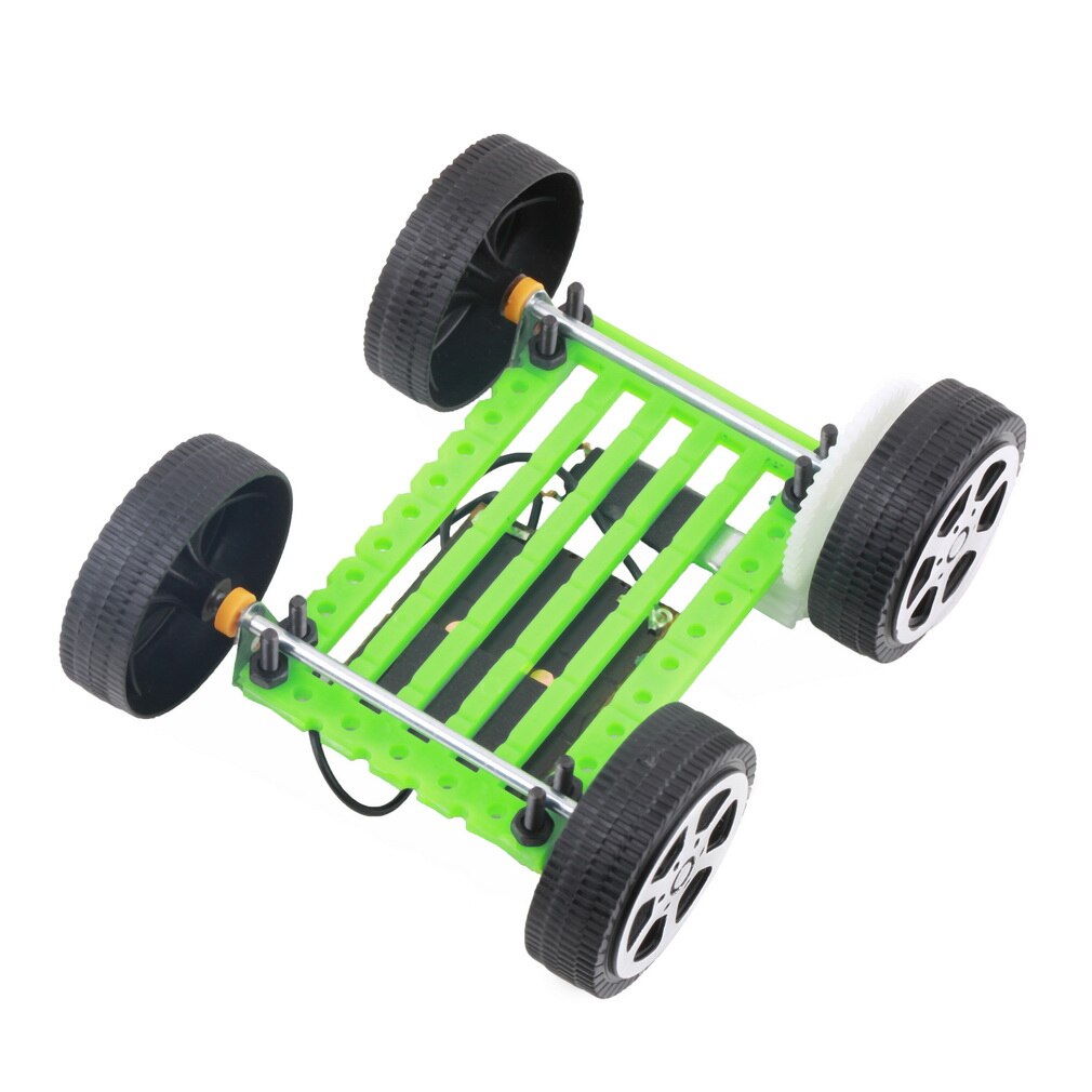 1 Set Mini Solar Powered Toy DIY Car Kit Children Educational Gadget Hobby Funny Kids Toys For Boys Girls Robot Kit Robot Car