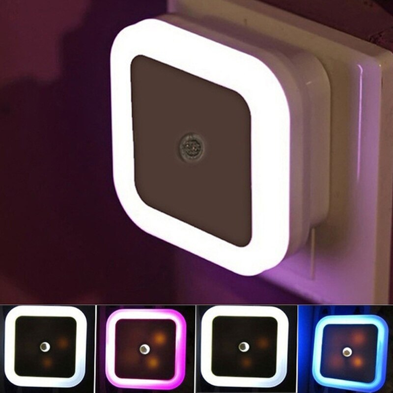 Draadloze Led Nachtlampje Sensor Verlichting Eu Us Plug Nachtlampje Lamp Voor Slaapkamer Decoratie Gang Lamp Babykamer Nachtlampje