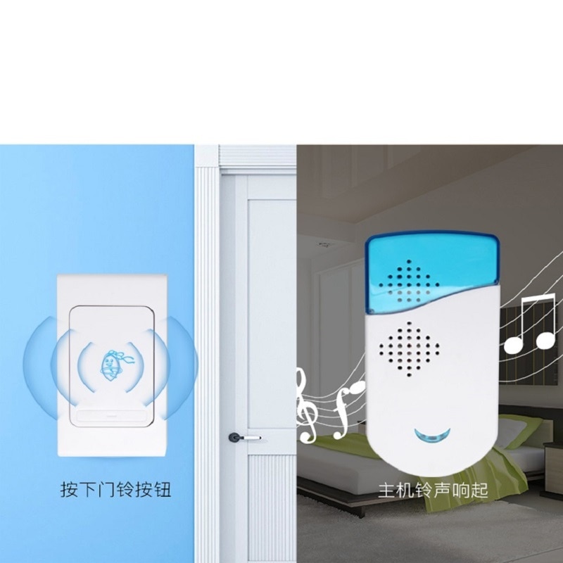 Wireless Doorbell Chime Home House Smart Digital Doorbell The Door Bell Easy Installation Dor Bell