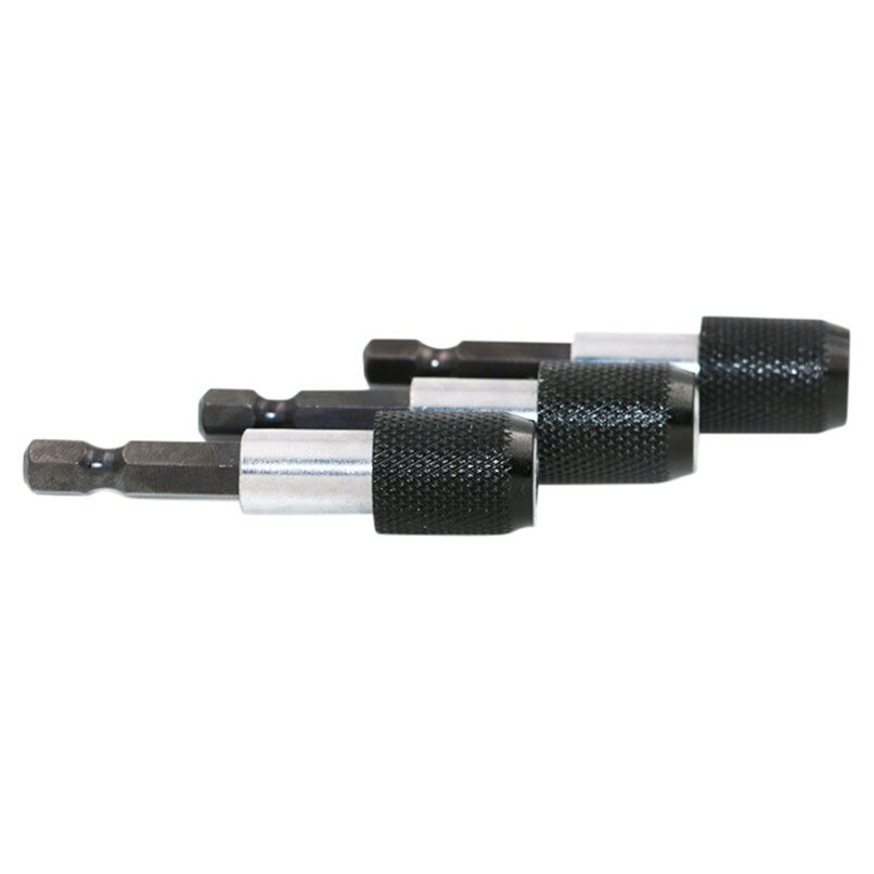 1 pc 1/4 60mm tige hexagonale à dégagement rapide vis autoperçante tournevis magnétique porte-embout 40AT17