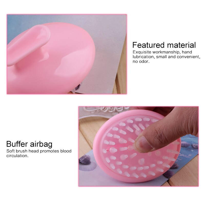 Massager Kam Gezondheidszorg Hoofdhuid Massage Borstel Shampoo Douche Spa Borstel Siliconen Kam Bloedsomloop Bevorderen