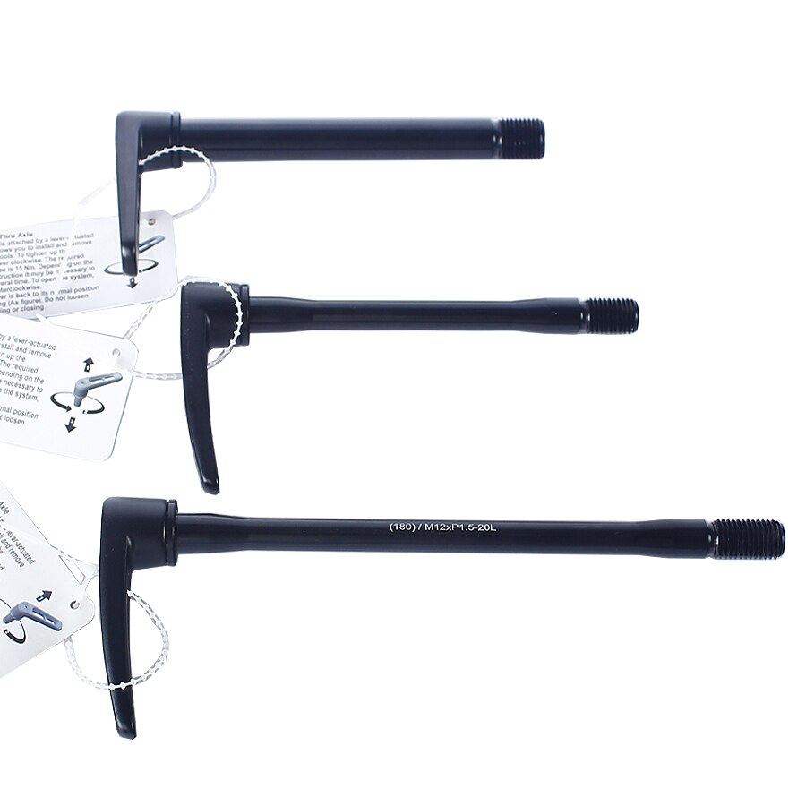 Fiets Steekas Snelspanner Super Licht Aluminium Voor Achter Wiel Spies Voor Mtb Frame 125X12Mm 125X15mm 180x12mm