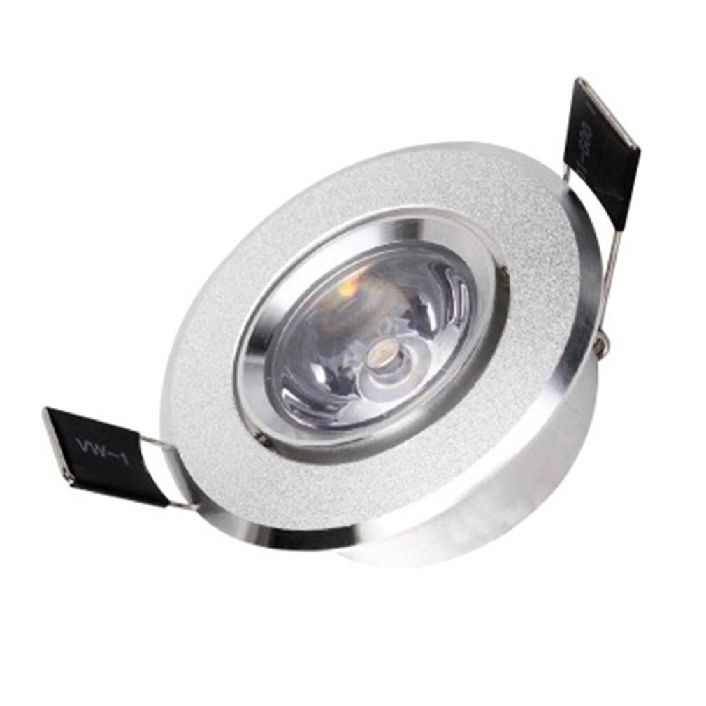 1W LED Ceiling Spotlight 85-265V Large Lens Spotlight Jewelry Showcase Clothes Shoes Shop Lighting Lamp Bull Eye Lamp