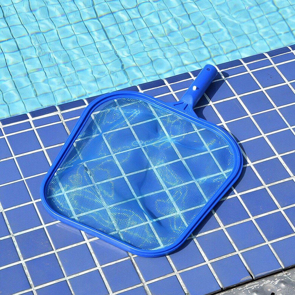 Swimmingpool blad skimmer rive net badekar spa rengøring blade mesh værktøj dam hks 99
