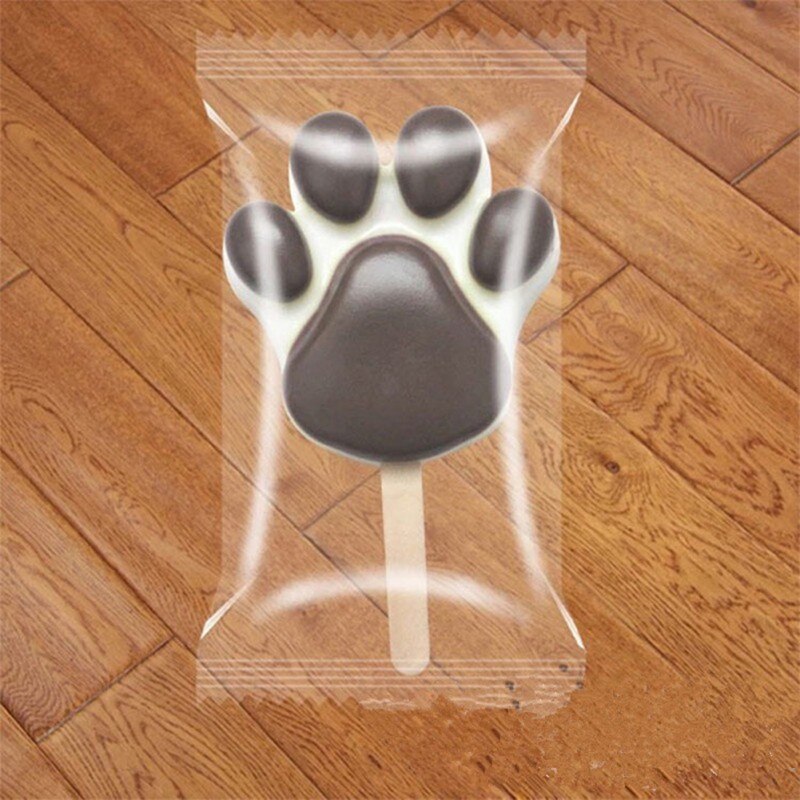 Food Grade Ice Lolly Bags Disposable Plastic Transparent Popsicle Bags Freeze Treat Storage Ice Popsicle Mold Bag 100Pcs/Set