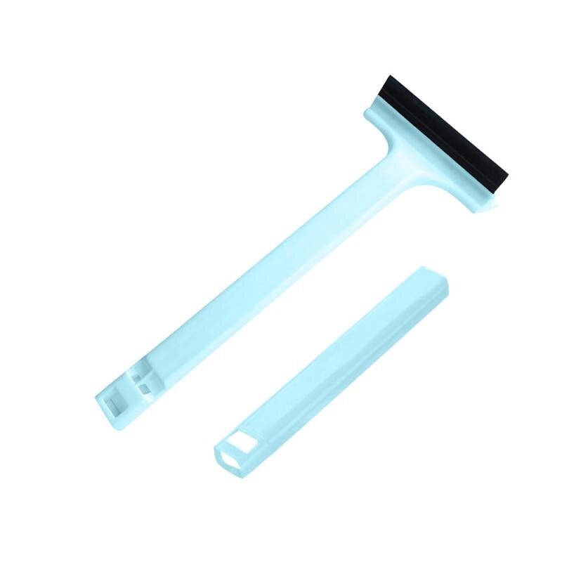 Adjustable Glass Cleaner Tools Telescopic Convenient Fast Car Window Snow Removal Shovel Household Cleaning Accessories: light blue