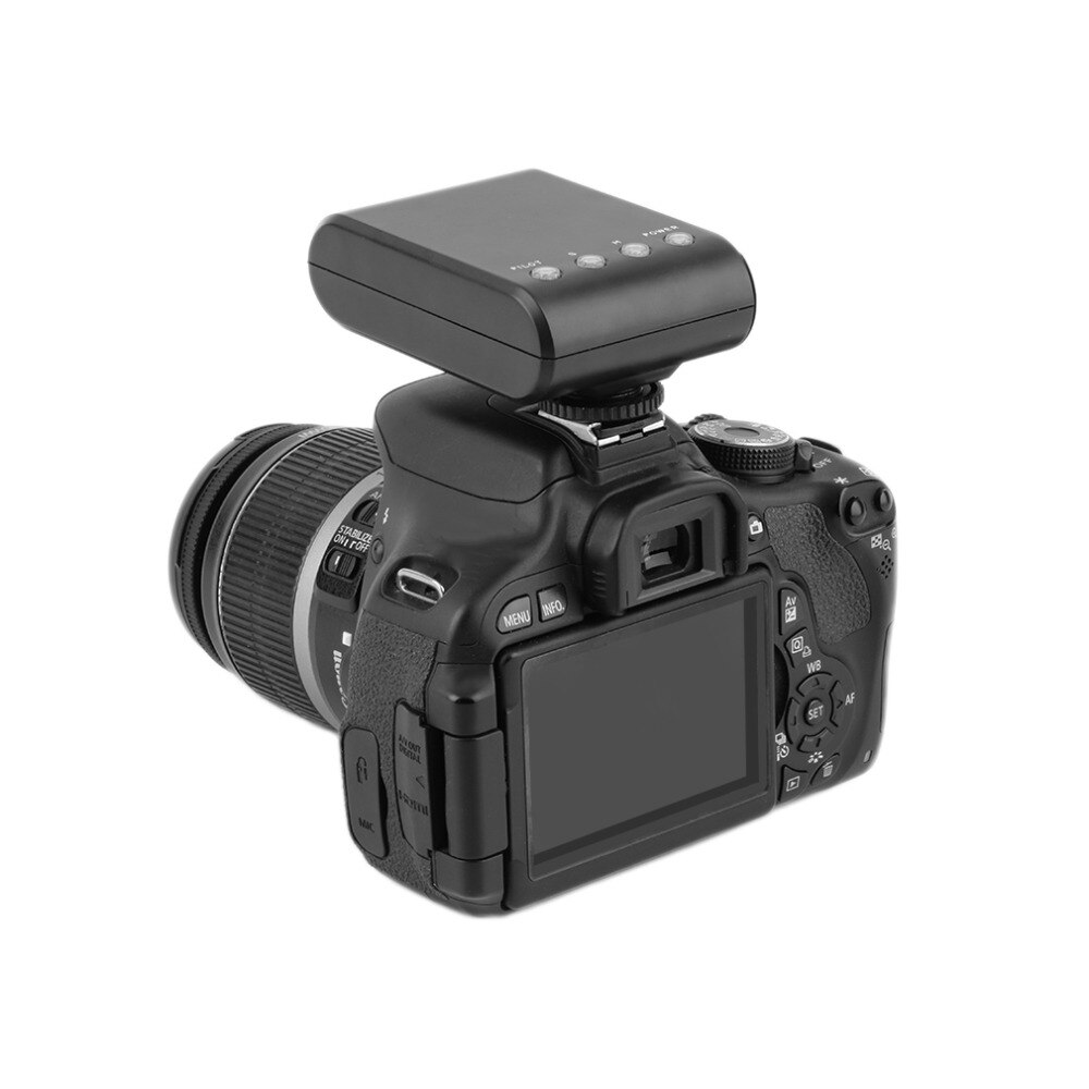 Universal Digital Slave Flash Light Auto Single Contact Standard For Hotshoe/Canon/Nikon DSLR Camera