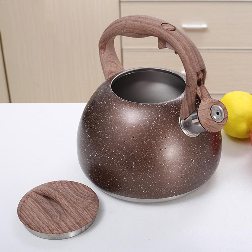 3L Waterkoker Rvs Whistling Theeketel Food Grade Thee Pot Met Warmte-Proof Handvat Grote Capaciteit Keuken Koken gadgets