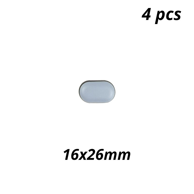 Magic Furniture Easy Sliders Felt Pad Rubber Feet Floor Protector Chair Pad Round Glides Seat Leg Protectors Table Pads: 16x26mm 4pcs