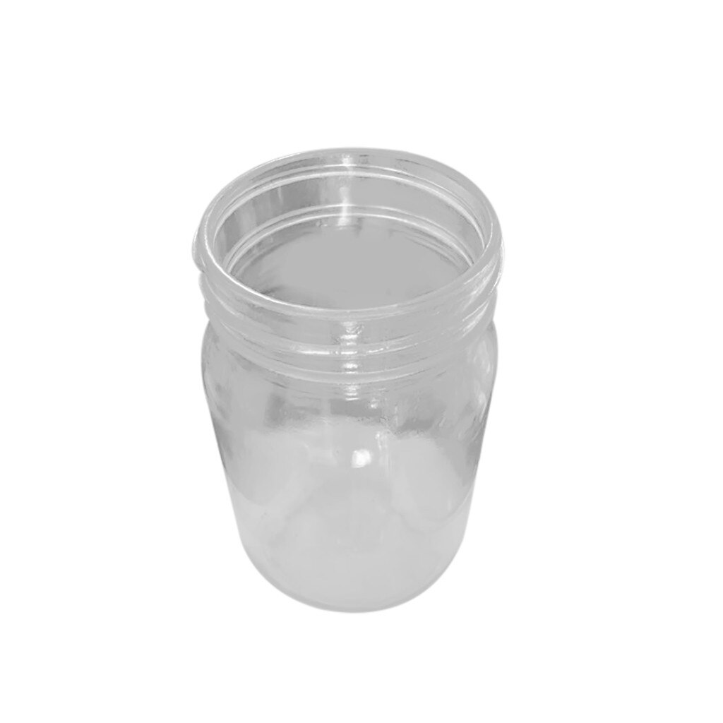 Mason Jar-taza de cristal con tapa con paja, jarras de bebida fría, para verano