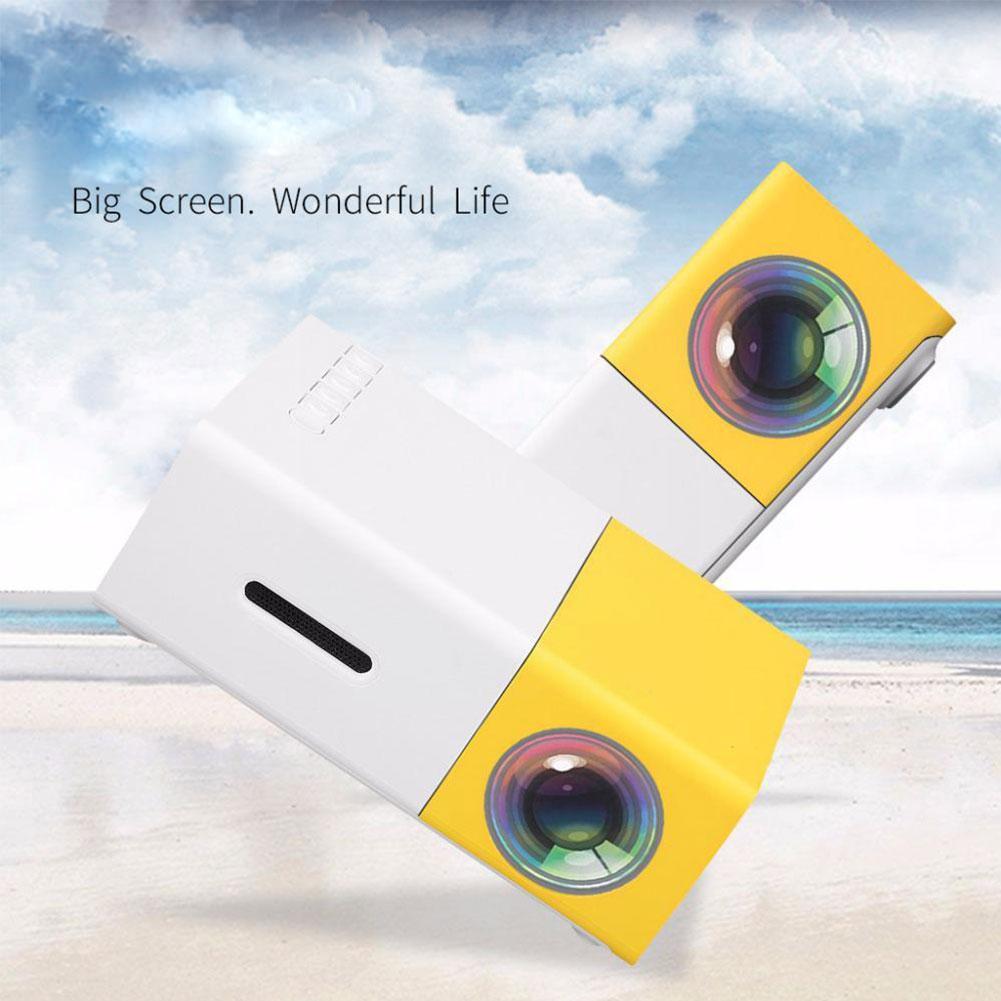 Home Mini Projector Led Projector Home Media Player Audio 1080p HD HDMI USB Portable Video Beamer