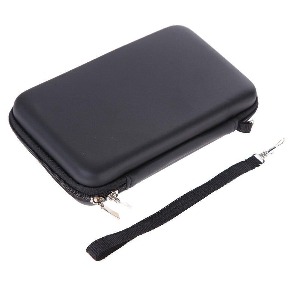 Siliconen case + Clear Film Screen Protector + EVA Hard Travel Carry Case Pouch opbergtas voor nintend 3DS XL LL 3DSLL 3DSXL