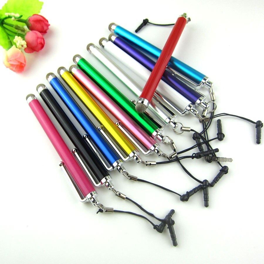 5 st / parti universal stylus ritning tablett pennor kapacitiv skärm touch för ipad air mini samsung iphone tablet pc smart telefon