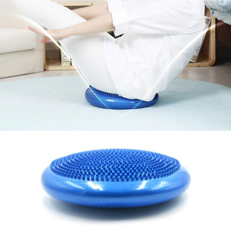 1Pc Punt Massage Bal Stress Relief Voet Back Body Spier Massage Kussen Mat Yoga Balans Kussen Met Luchtpomp