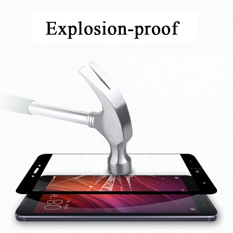 9D Protective glass on the for xiaomi redmi 4x note 4 4x 4a x a ksiomi note4 note4x tempered glas xaomi xiaomei sheet safety no4