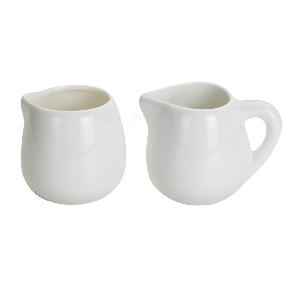 1pc porcelæn mini kaffe mælk smør kande kander kop saucer skål sukker kander kopper