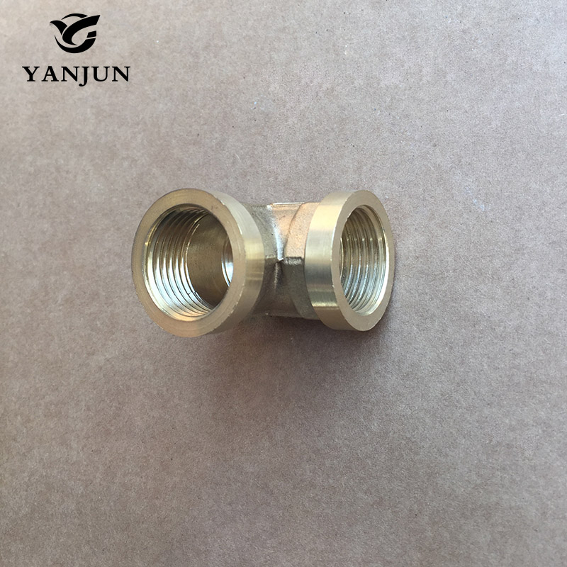 90 Degree Elbow 1/2"BSP Female to 1/2"BSP Female Brass Pipe Fitting Adapter