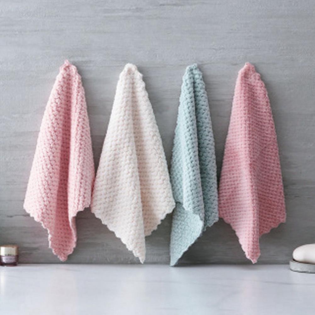 Super Absorberende Keuken Handdoeken Zacht Microfiber Doekjes Non-stick Olie Vaatdoek Vodden Voor Keuken Huishouden Schotel Handdoek