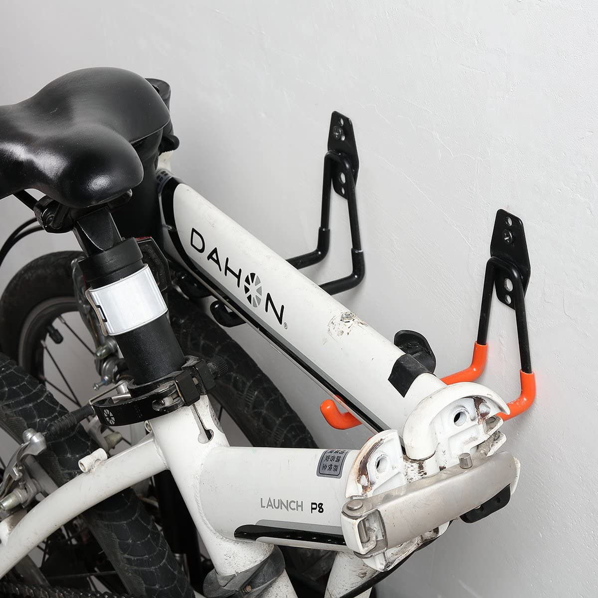 Soporte para bicicleta, gancho de montaje en pared para bicicleta, soporte de estacionamiento para herramientas colgantes, organizador de herramientas de almacenamiento de almacén, accesorios para bicicleta