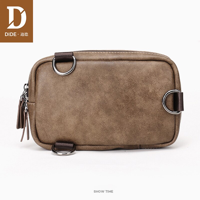 DIDE Casual Handbag Men Messenger Bag Male Shoulder Hand bags iPad Mini Small crossbody bags Waist Purse organization
