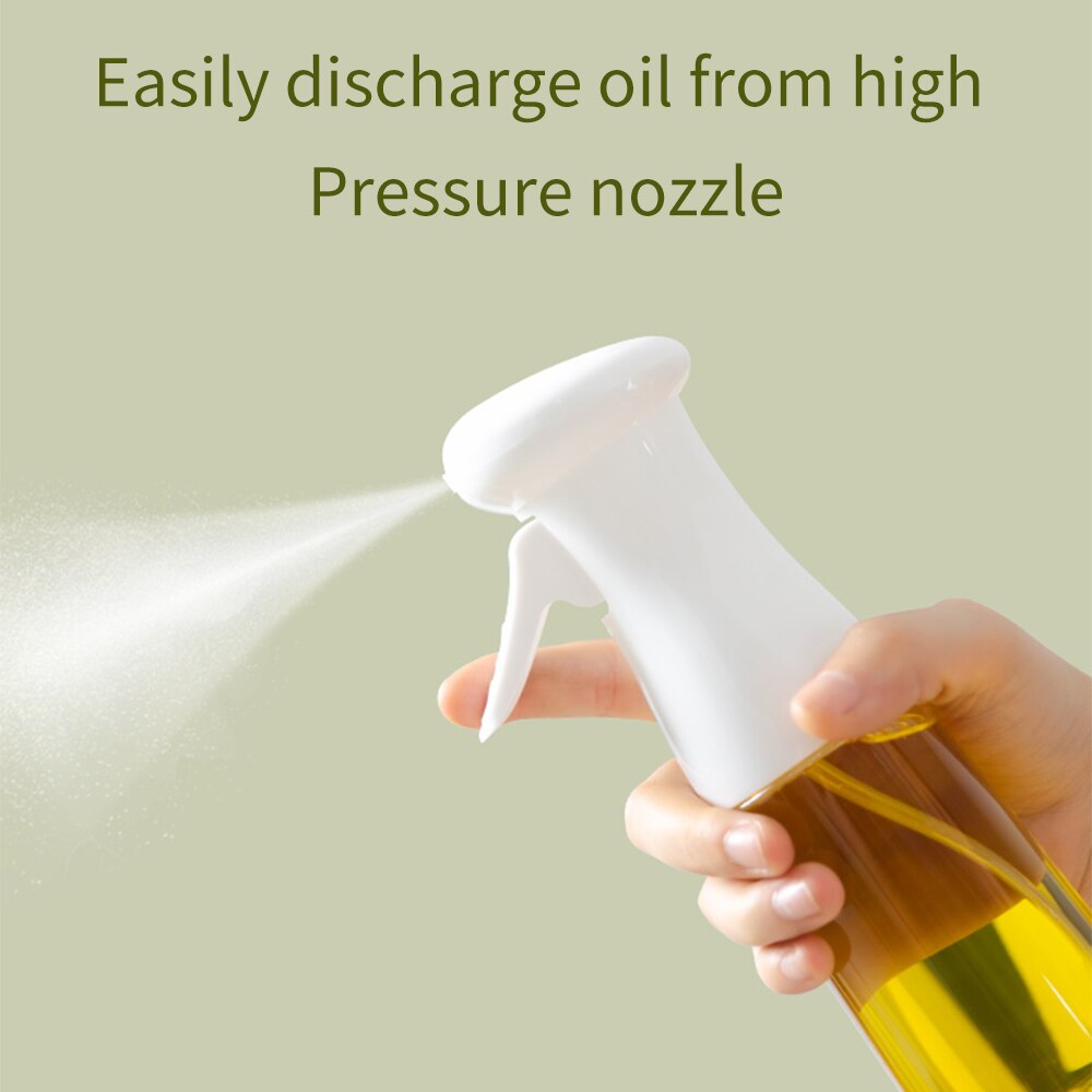 Olie spray fles barbecue spray pneumatische fitness keuken olie spray fles eetbare olie olijfolie olie controle sproeier verneveling