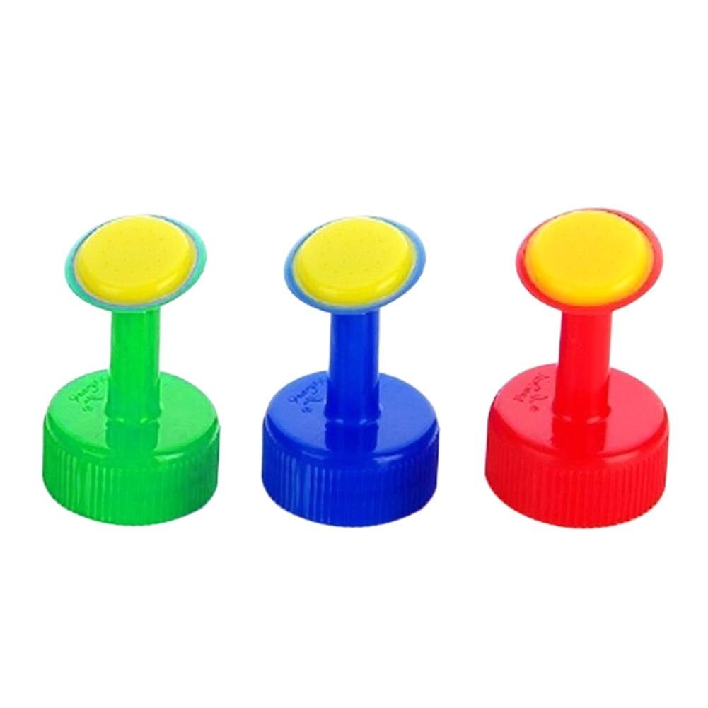 Bidons d'arrosage en plastique 2 en 1 | Buse d'arrosage, bouteille d'eau, parfait pour les graines, fleur d'irrigation, bouteille d'arrosage, tête de bouteille, outils de jardin: B Random